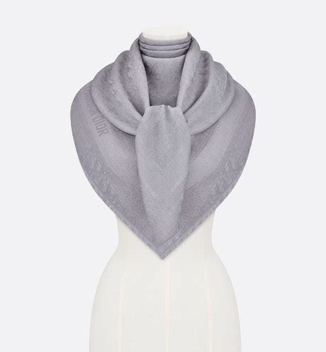 dior oblique shawl|dior bandana.